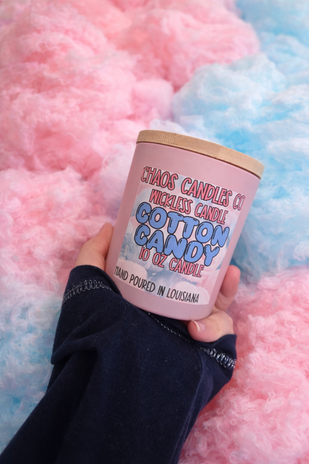 Cotton Candy Wickless Candle