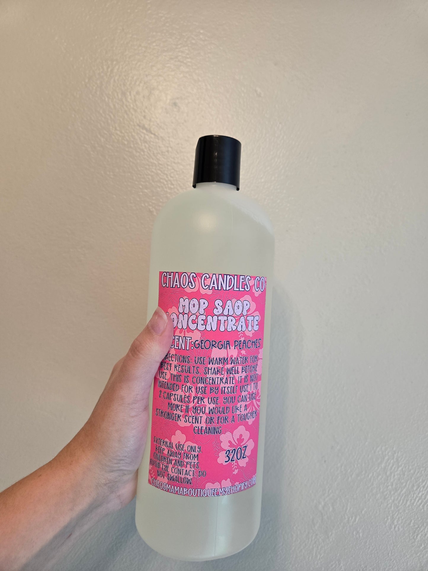 Georgia Peaches Mop Soap Concentrate