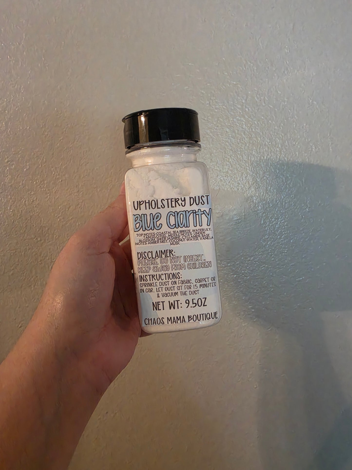 Blue Clarity Upholstery Dust
