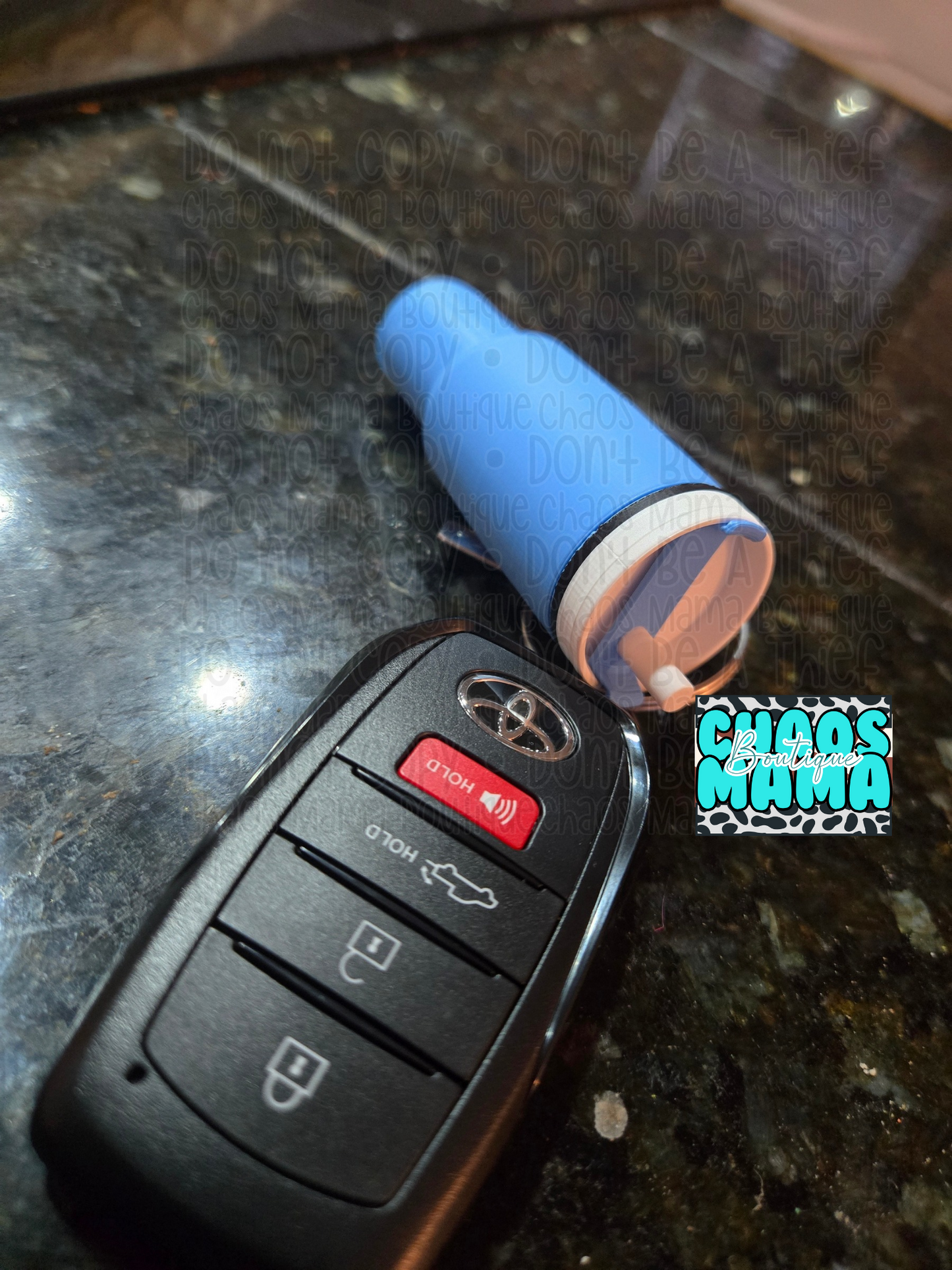 Chapstick Cup Keychain