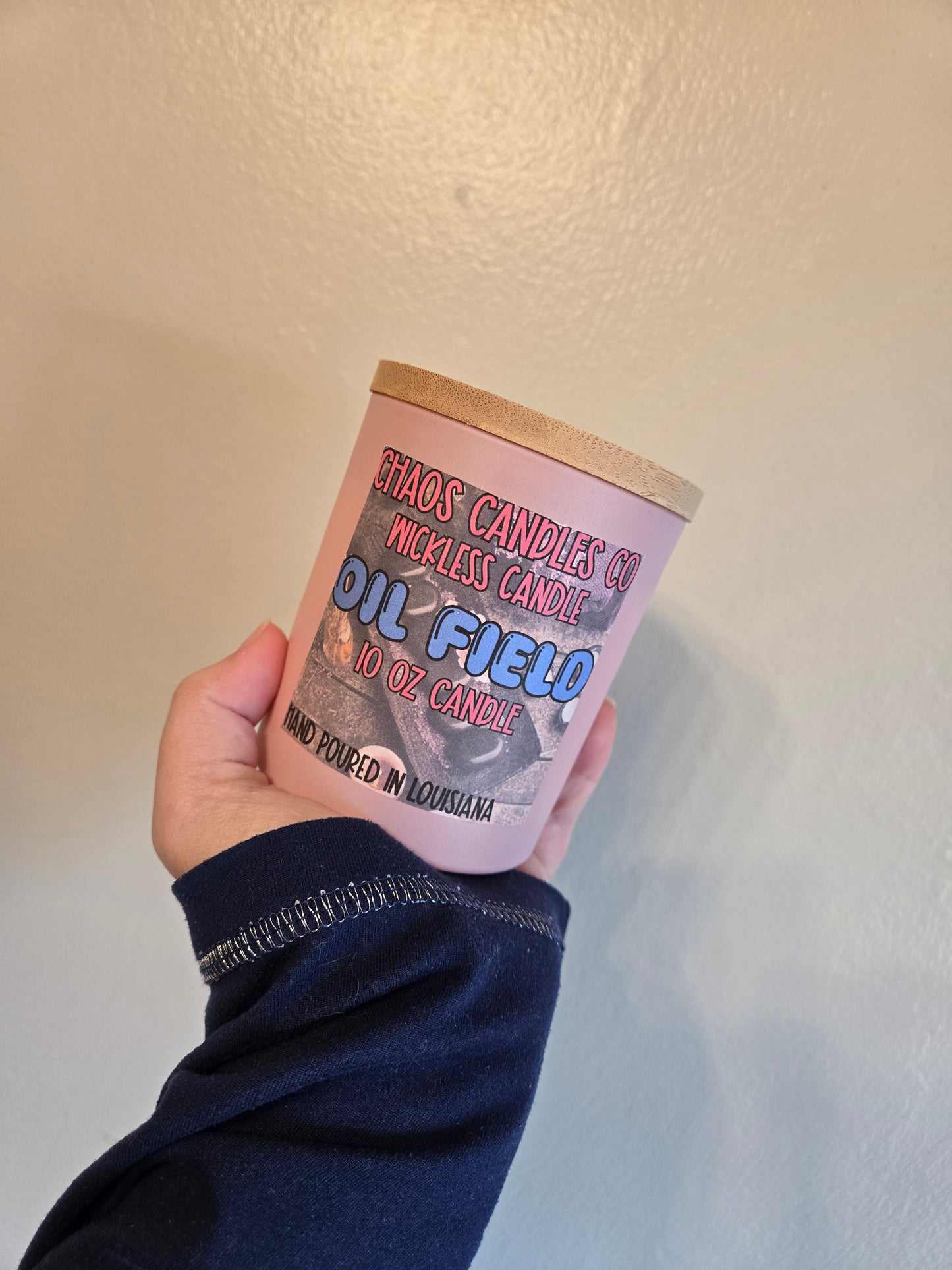 Oil Field Wickless Candle