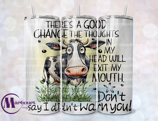 There's A Good Chance Tumbler