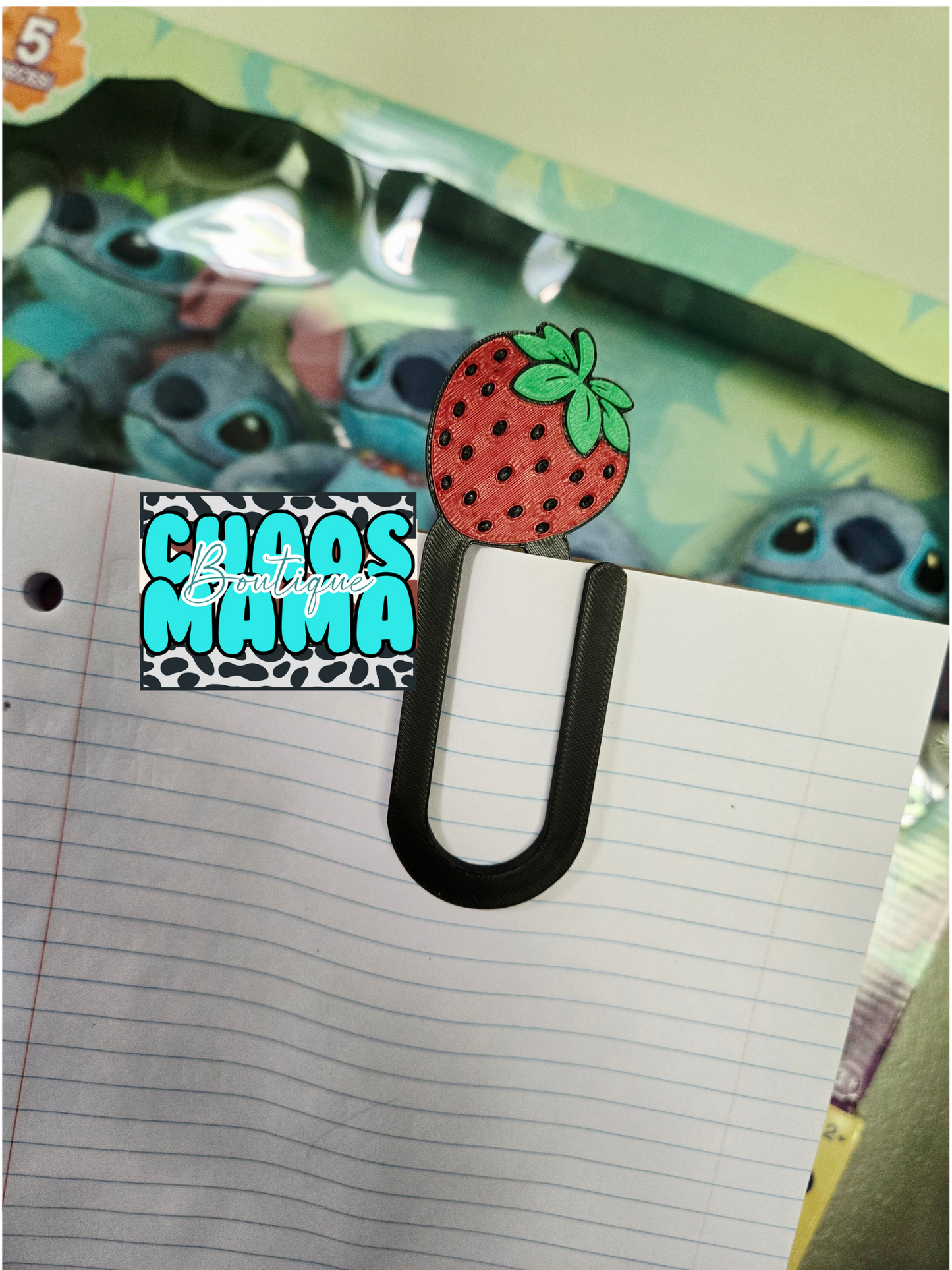 Strawberry Paper Clip