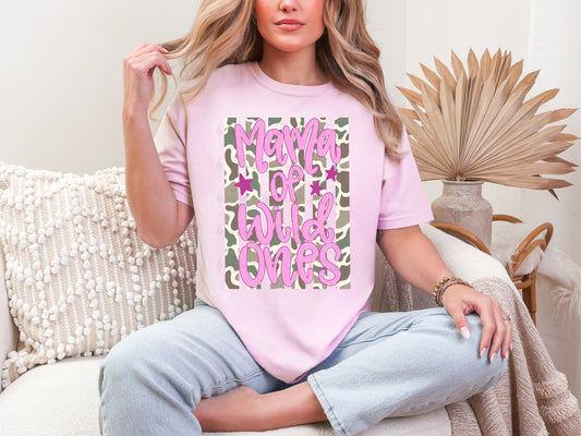 Mama Of Wild Ones (Pink)