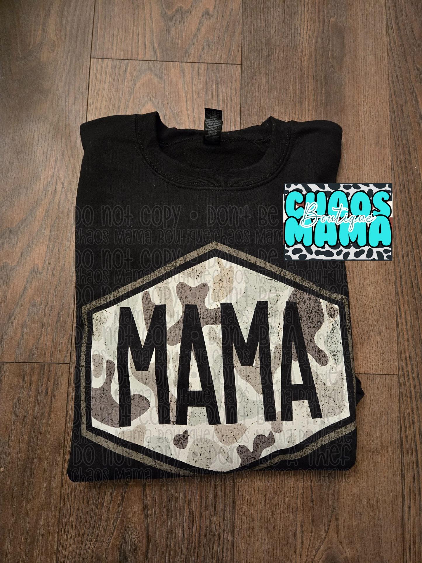 Mama Camo Tag