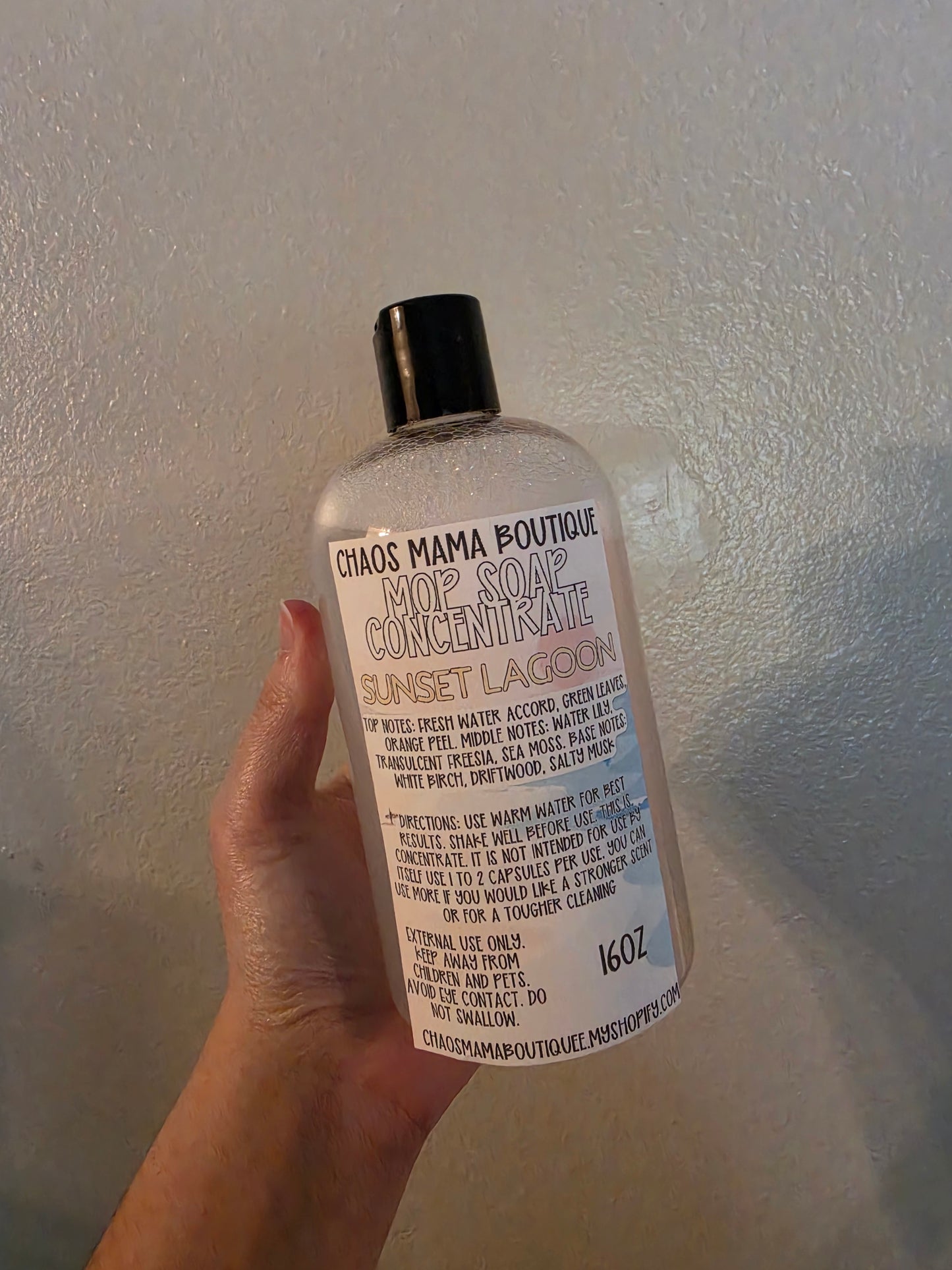 Sunset Lagoon Mop Soap Concentrate