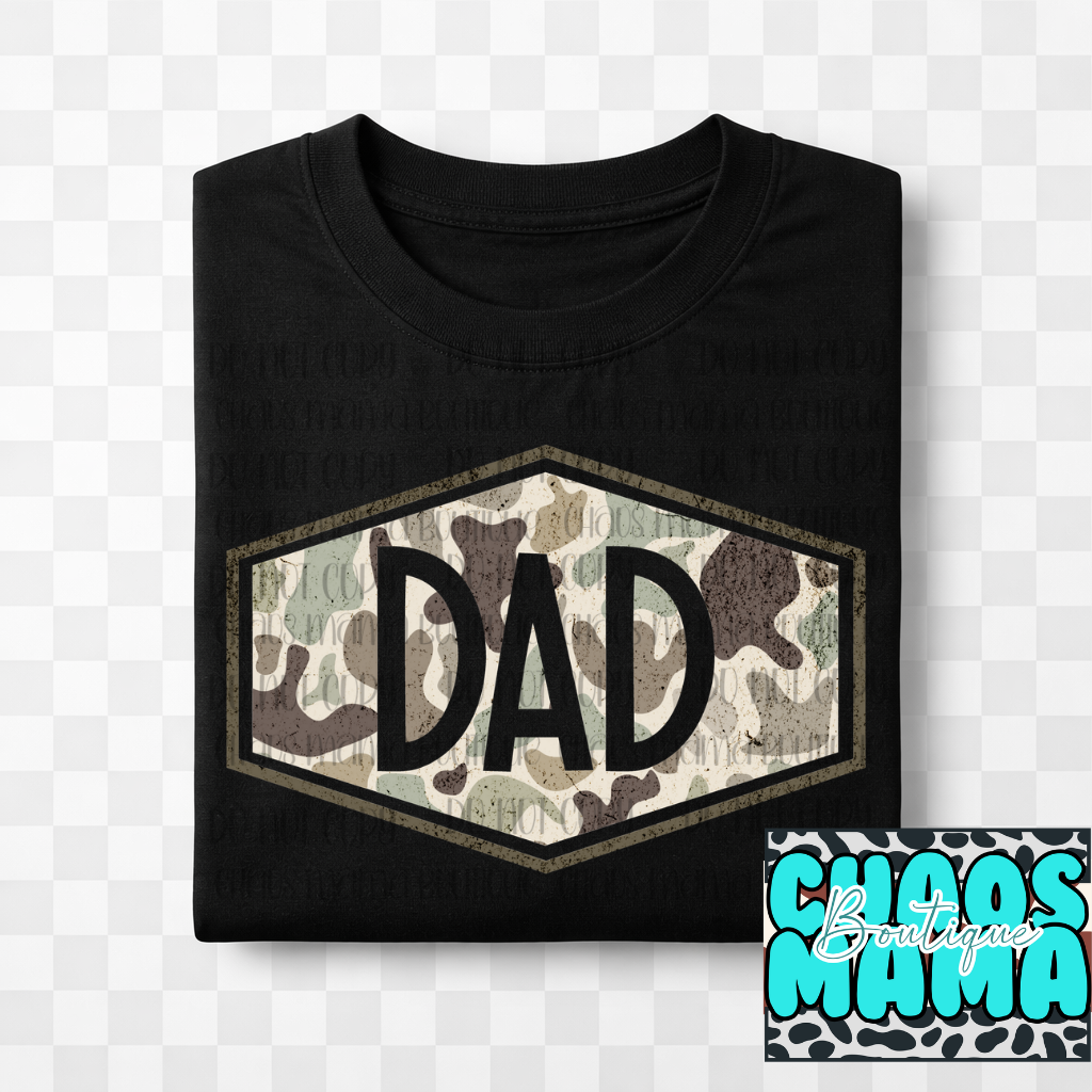 Dad Camo Tag