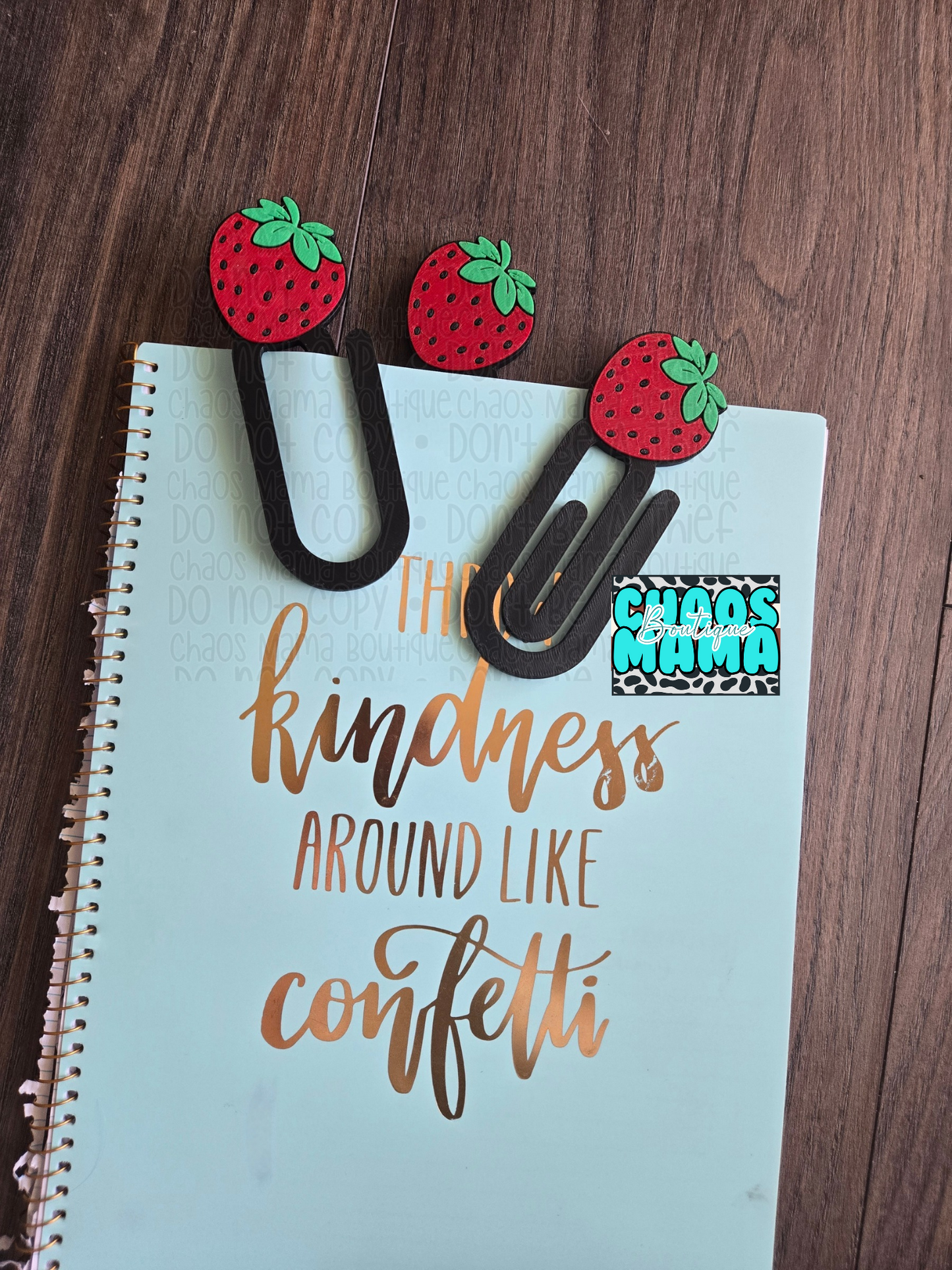 Strawberry Paper Clip