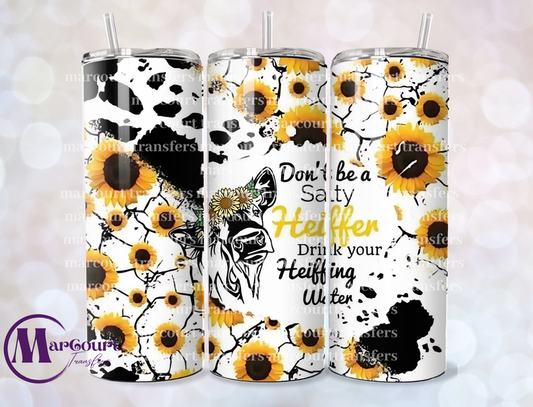 Don't Be A Salty Heifer Tumbler