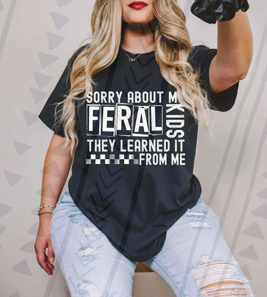 Sorry About My Feral Kids