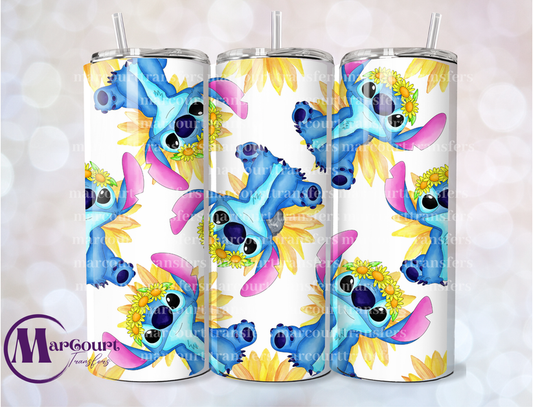 Sti_ch Sunflowers Tumbler