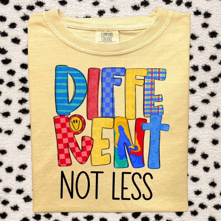 Different,  Not Less