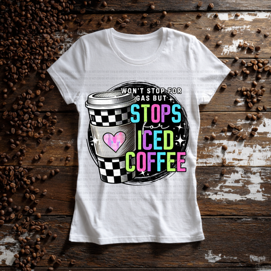Won't Stop For Gas, But Stops For Iced Coffee