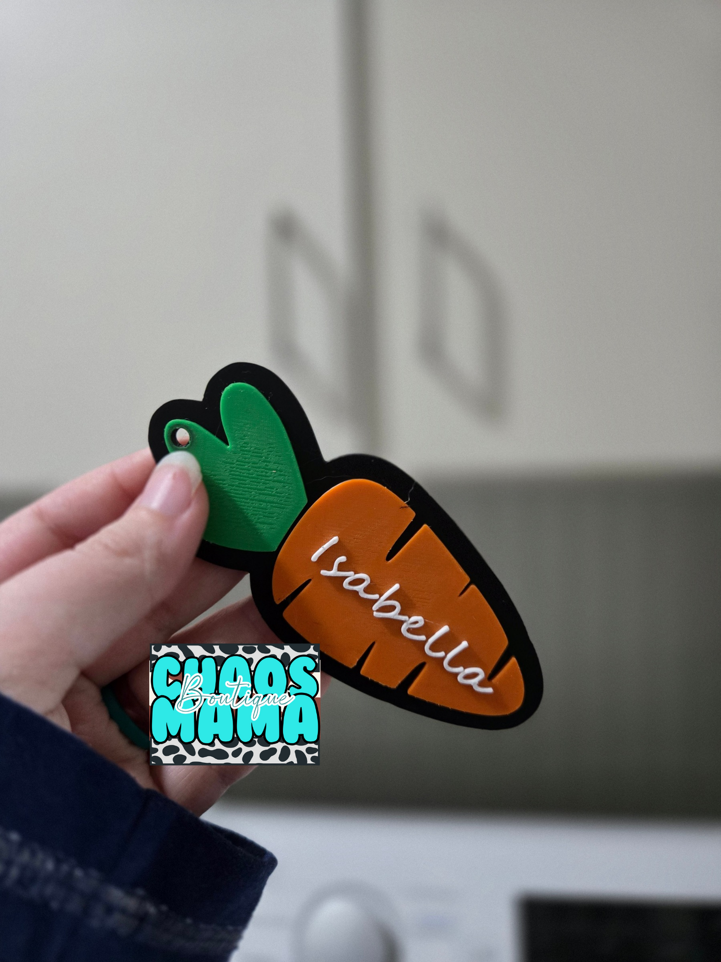 Carrot Easter Basket Tags