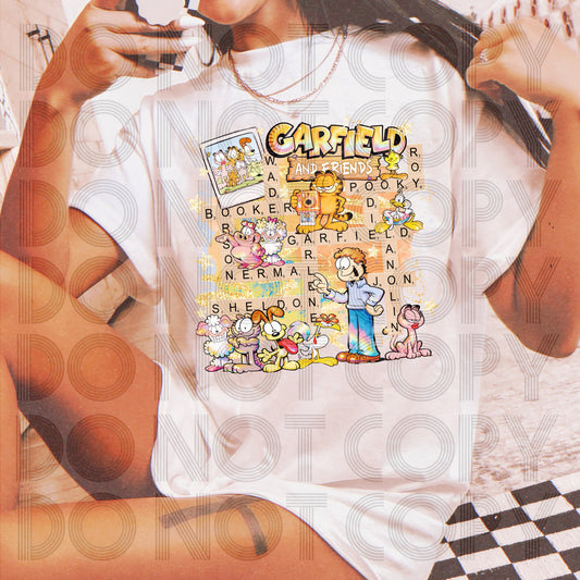 Garfi_ld & Friends Cross Word