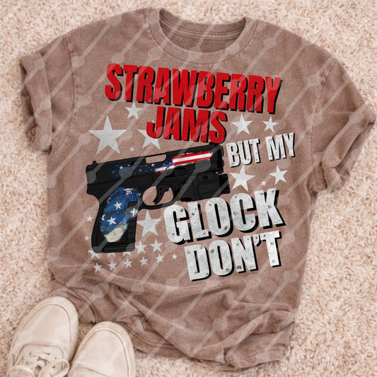 Strawberry Jams But My Glock Don't