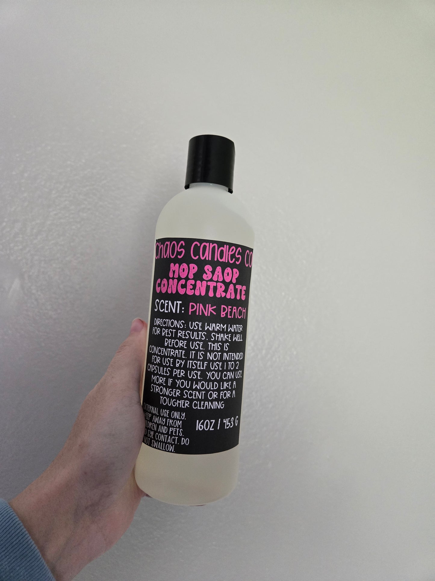 Pink Beach Mop Soap Concentrate