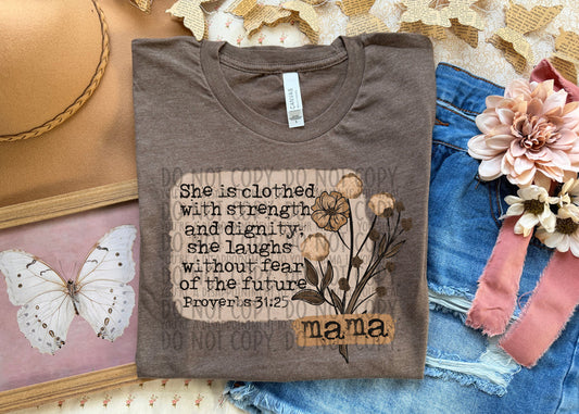 She Is Clothed With Strength