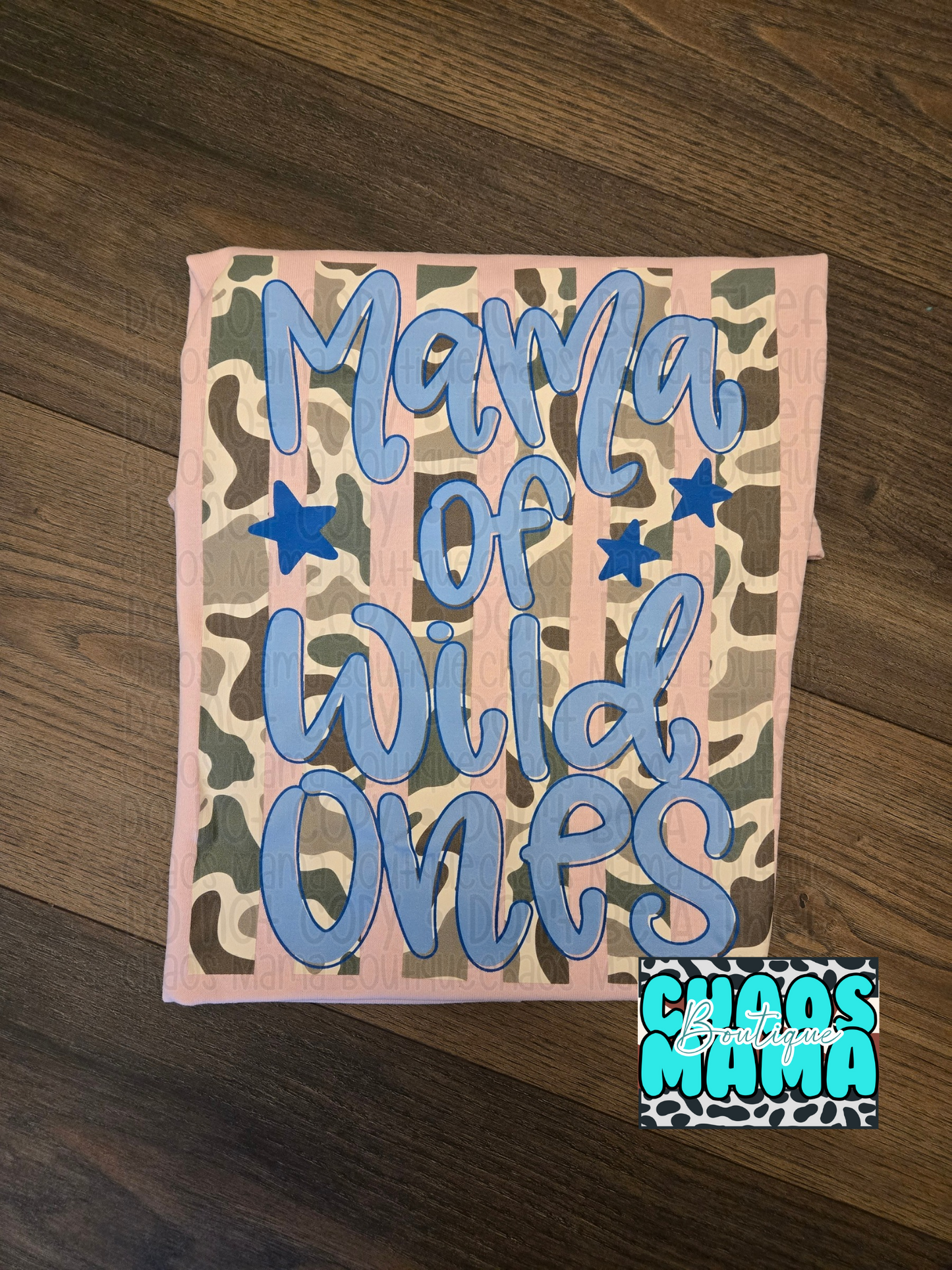 Mama Of Wild Ones (Blue)