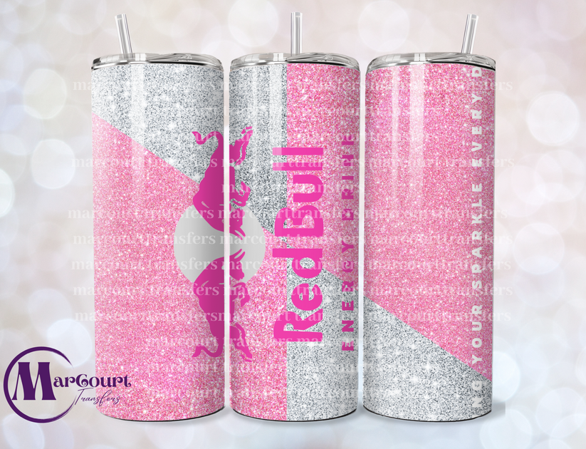 Pink Re_Bull Tumbler