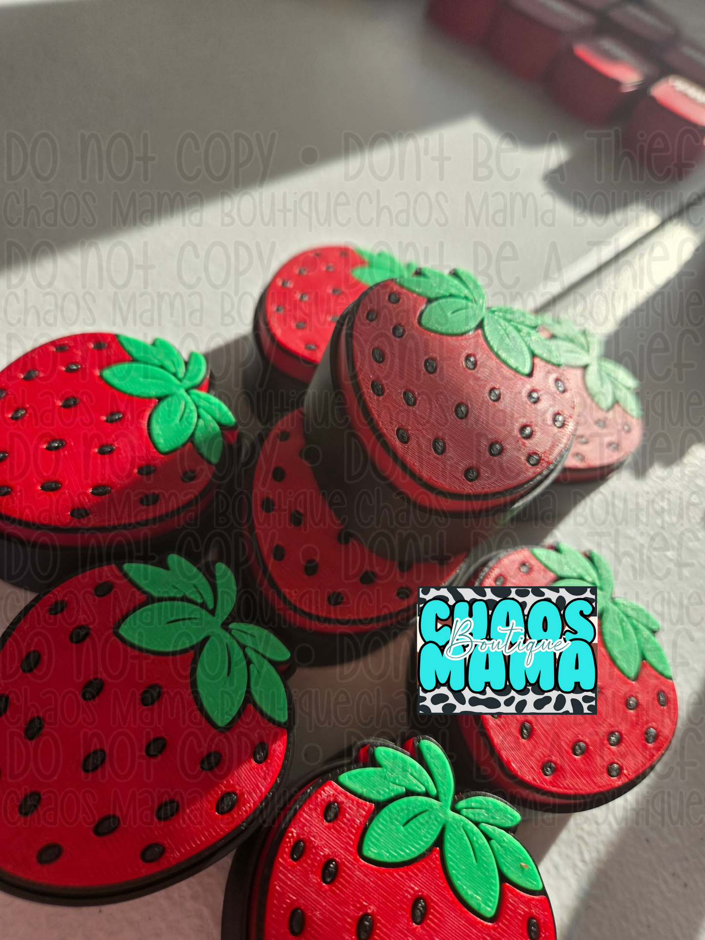 Strawberry Fidget Clickers
