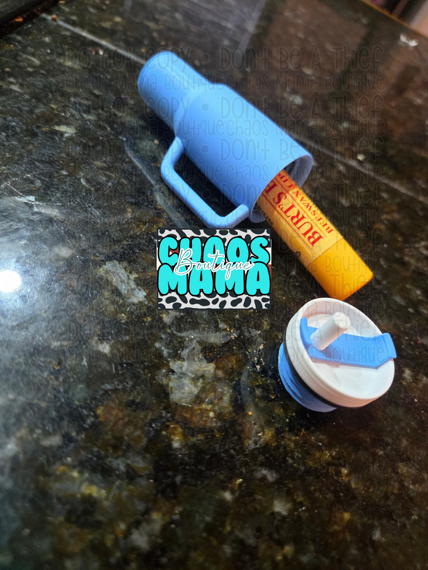 Chapstick Cup Keychain