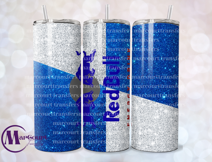 Blue Re_Bull Tumbler