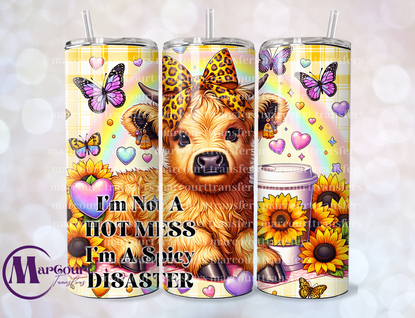 I'm Not A Hot Mess Tumbler