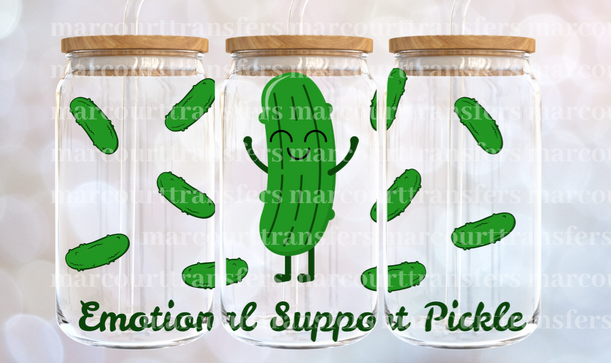 Emotional Support Pickle Cup