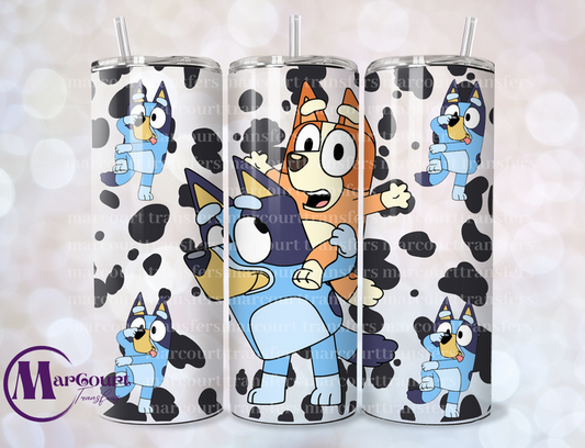 Bl_ey Cow Print Tumbler