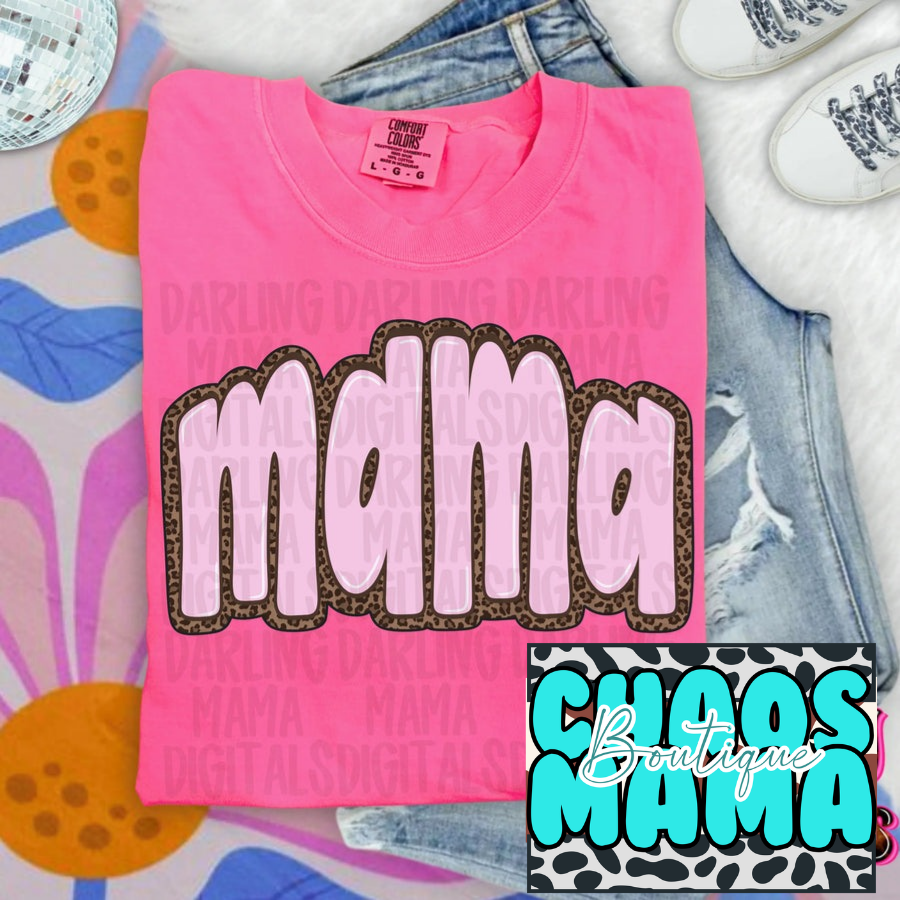 Bubble Leopard Mama