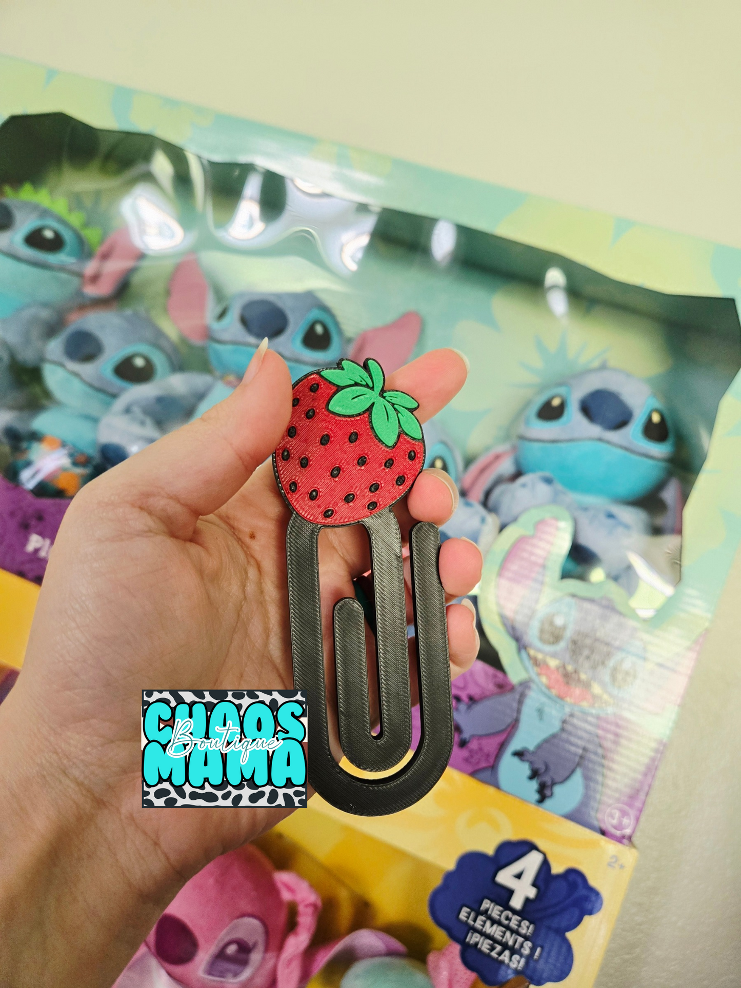 Strawberry Paper Clip