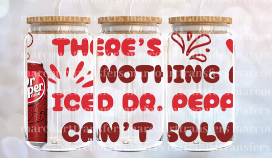 There's Nothing A Iced Cold Pepper Can't Solve Cup