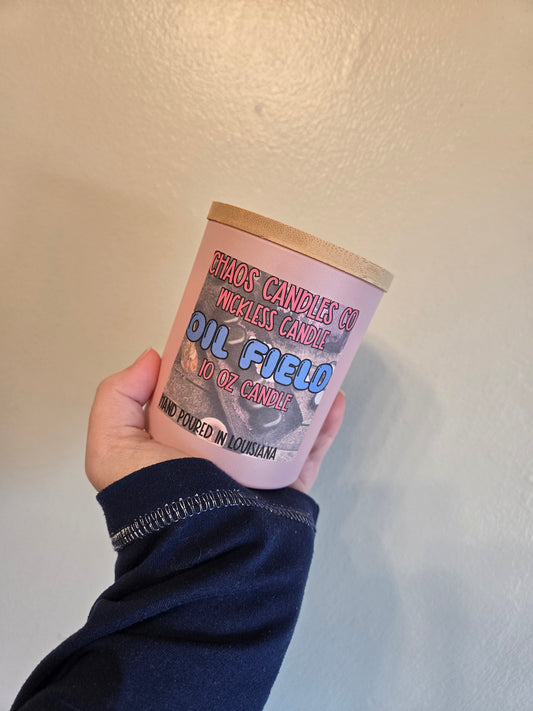 Oil Field Wickless Candle