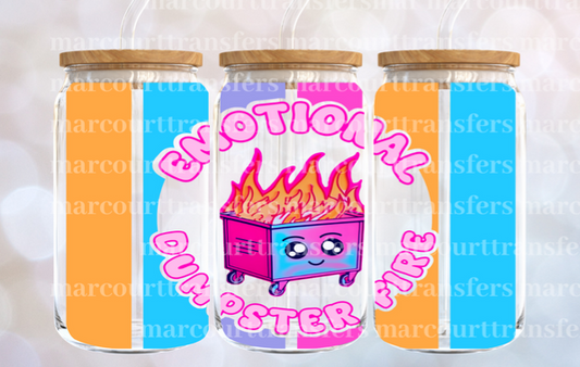 Emotional Dumpster Fire Cup