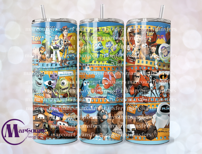 Character Collage Tumbler