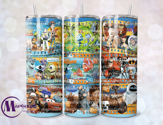 Character Collage Tumbler