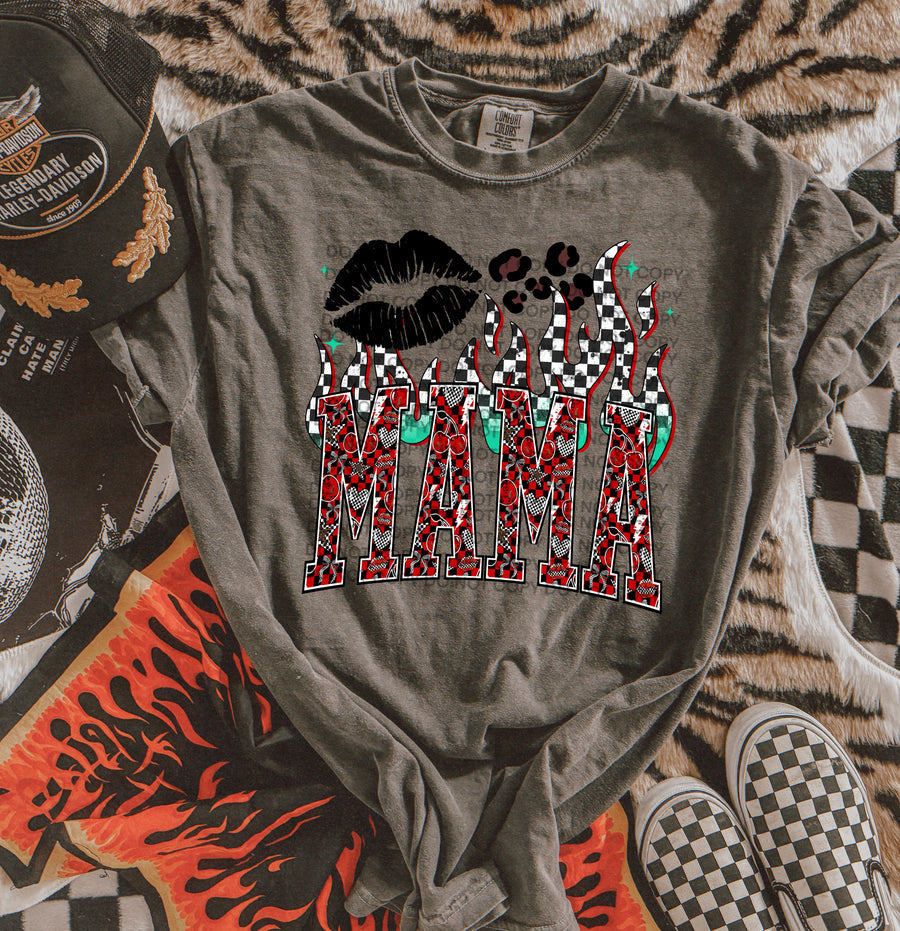 Arched Checkered Mama
