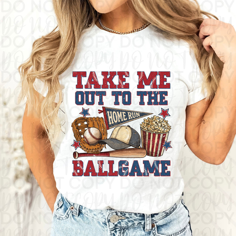 Take Me Out To The Ball Game - Baseball